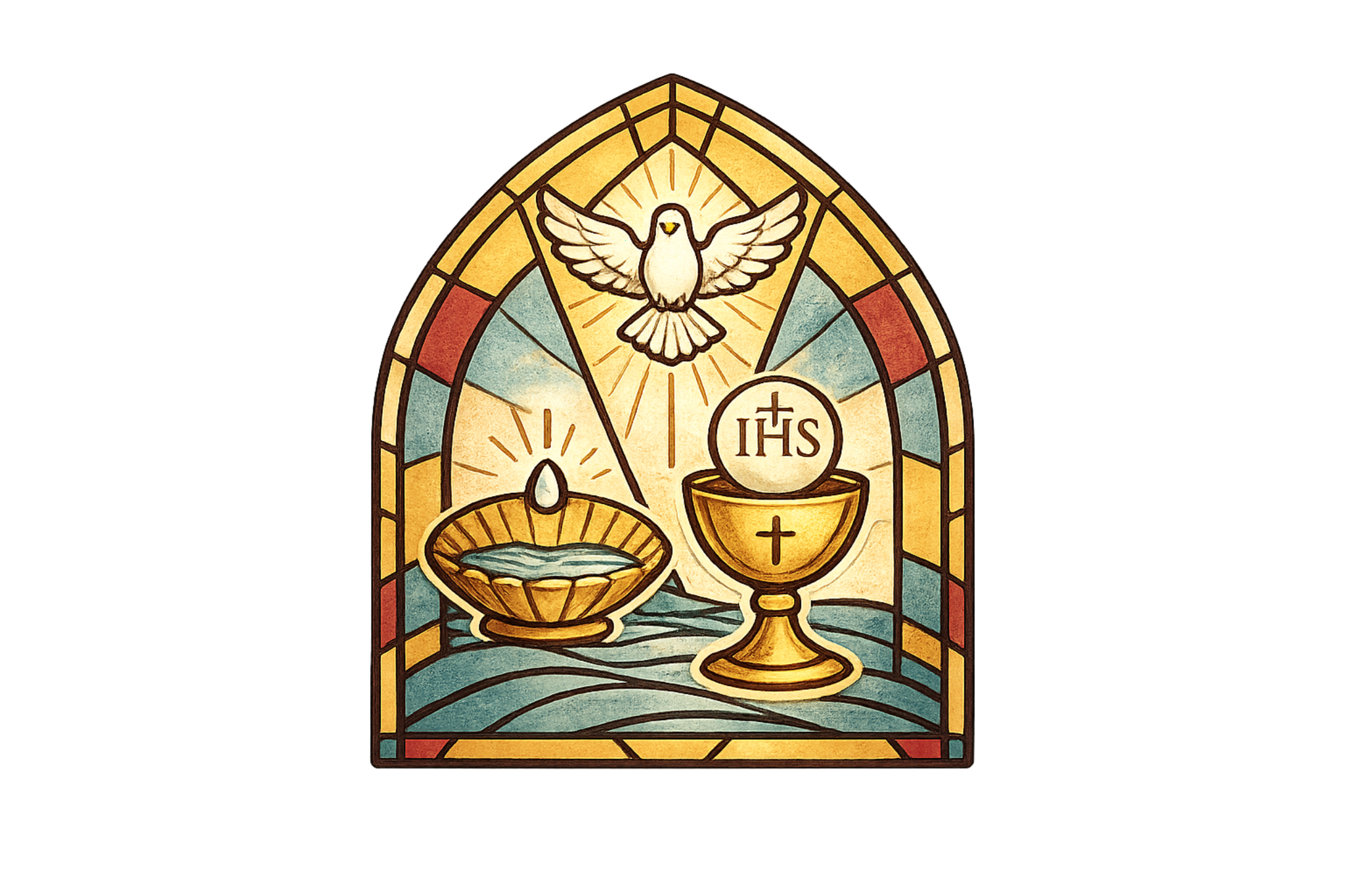 Sacraments of Initiation illustration
