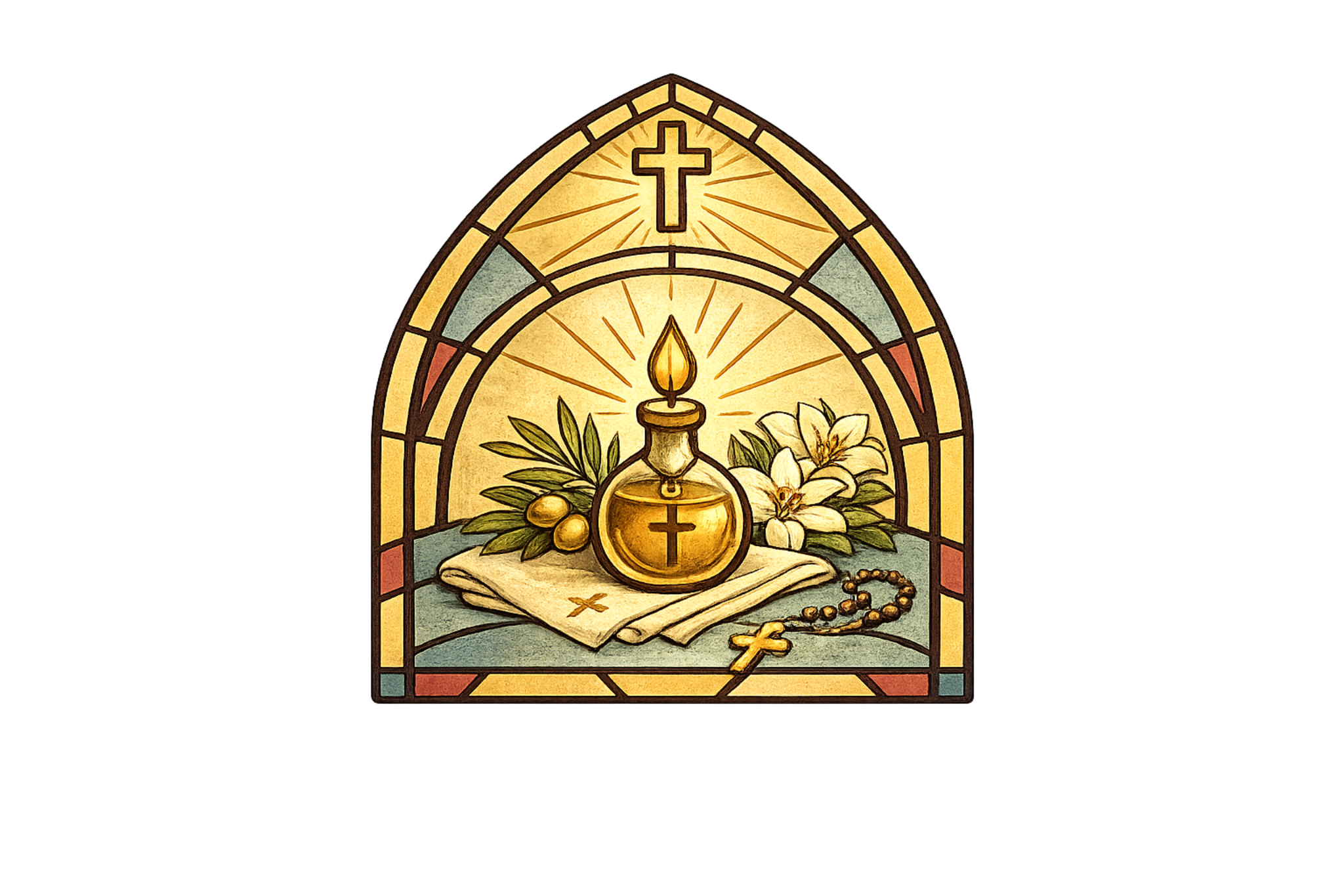 Anointing of the Sick illustration